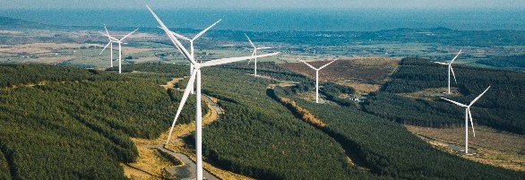 The construction of the Przyrów Wind Farm. - PAK Serwis